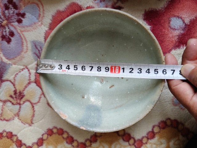 古玩陶瓷鈞窯天青釉紫斑茶盞拍賣,當前價格7899元