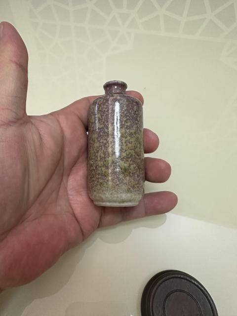 古玩陶瓷豇豆紅釉鼻煙壺拍賣，當(dāng)前價(jià)格6700元