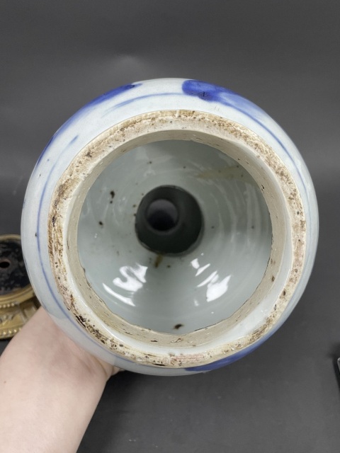 古玩陶瓷明崇禎·“指日高升”青花高士圖人物故事葫蘆瓶拍賣,當(dāng)前價(jià)格26000元