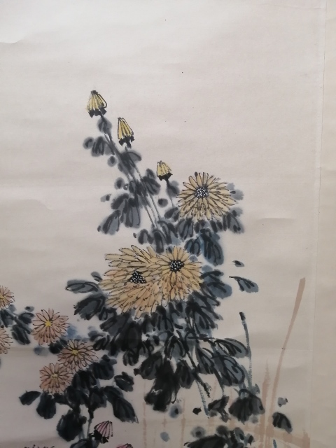古玩字畫近現代大家黃葉村寫意花鳥拍賣，當前價格18888元