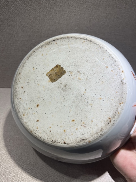 古玩陶瓷清代粉彩鶴鹿同春洗拍賣，當前價格22888元