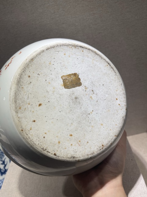 古玩陶瓷清代粉彩鶴鹿同春洗拍賣，當前價格22888元