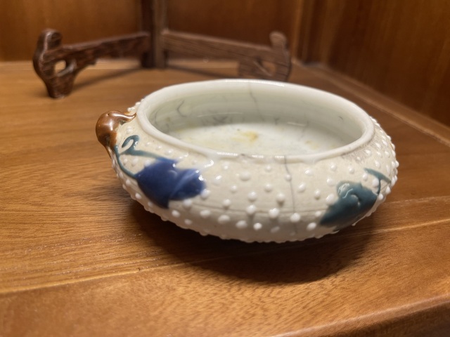 古玩陶瓷上海文物商店庫出 珍珠釉洗拍賣,當前價格800元