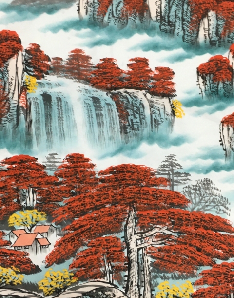 古玩字畫鴻運(yùn)當(dāng)頭拍賣,當(dāng)前價(jià)格888元