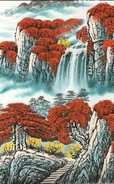 古玩字畫鴻運(yùn)當(dāng)頭拍賣,當(dāng)前價(jià)格888元
