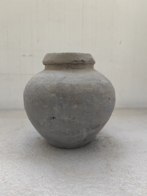 古玩陶瓷灰陶撲滿拍賣，當(dāng)前價(jià)格750元