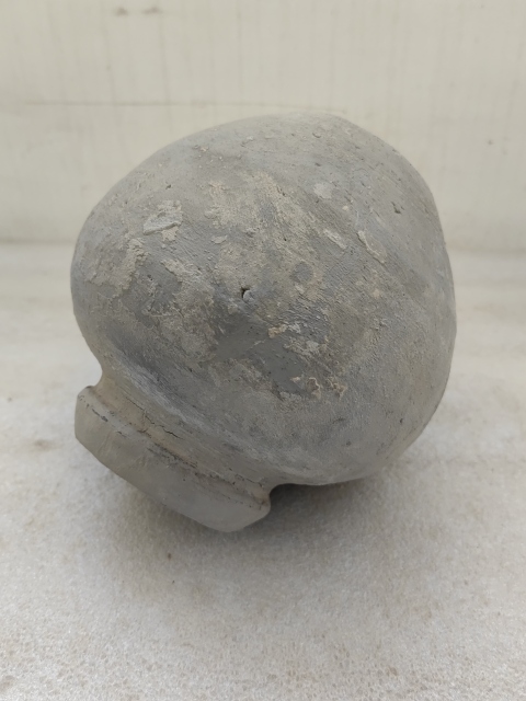 古玩陶瓷灰陶撲滿拍賣，當(dāng)前價(jià)格750元
