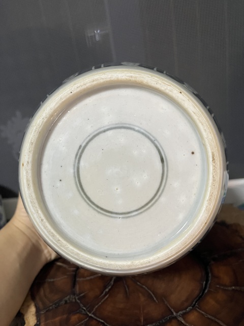 古玩陶瓷康熙花間壽字紋青花罐拍賣,當(dāng)前價格3888元