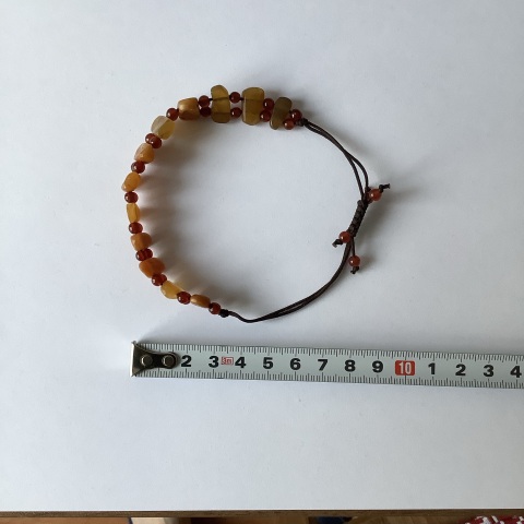 古玩雜項田黃石手串拍賣,當前價格1800元