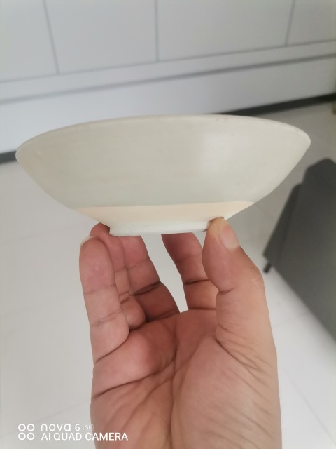 古玩陶瓷邢窯白釉茶盞拍賣，當前價格2200元