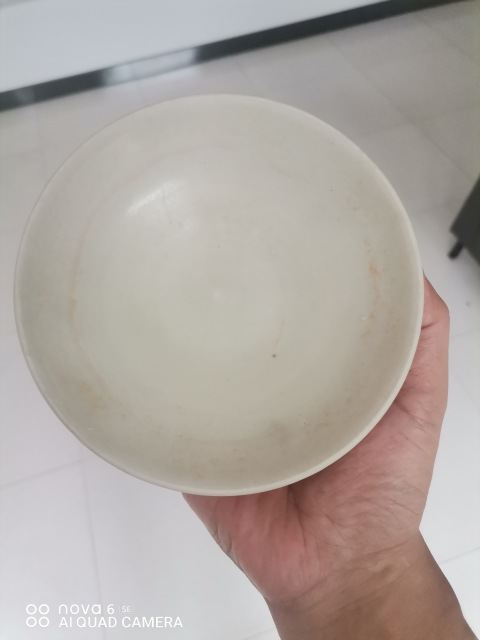 古玩陶瓷邢窯白釉茶盞拍賣，當前價格2200元