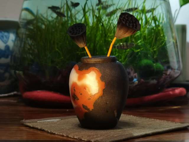 古玩玉器保山原礦南紅平安花瓶拍賣,當前價格518元