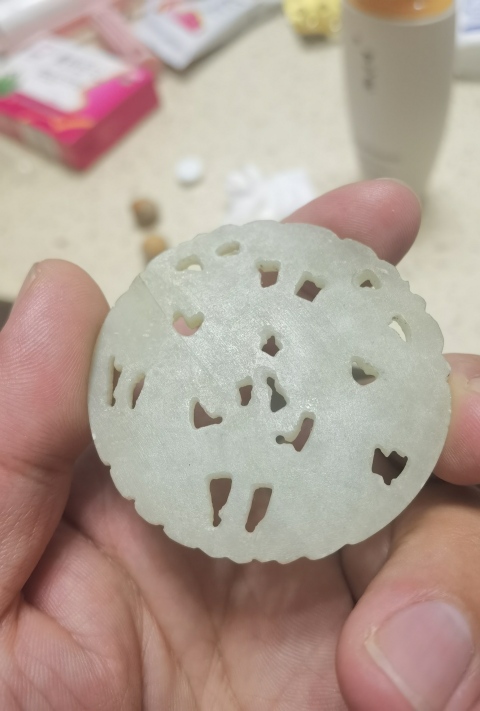 古玩玉器清 喜上眉梢佩拍賣,當前價格299元