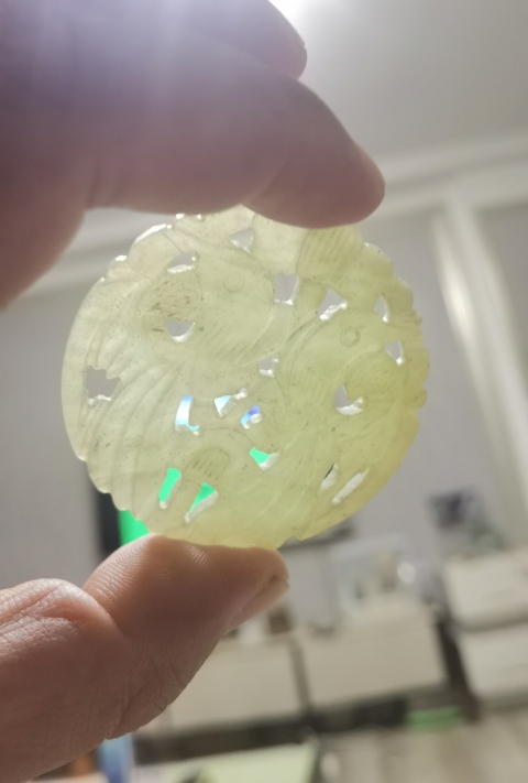 古玩玉器清 喜上眉梢佩拍賣,當前價格299元