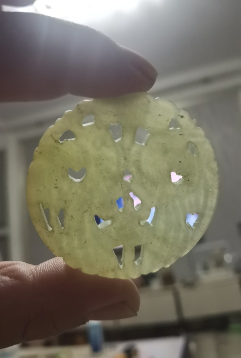 古玩玉器清 喜上眉梢佩拍賣,當前價格299元