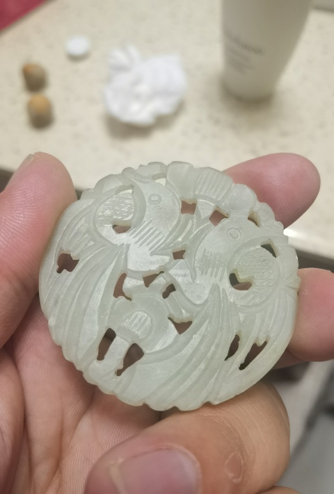 古玩玉器清 喜上眉梢佩拍賣,當前價格299元