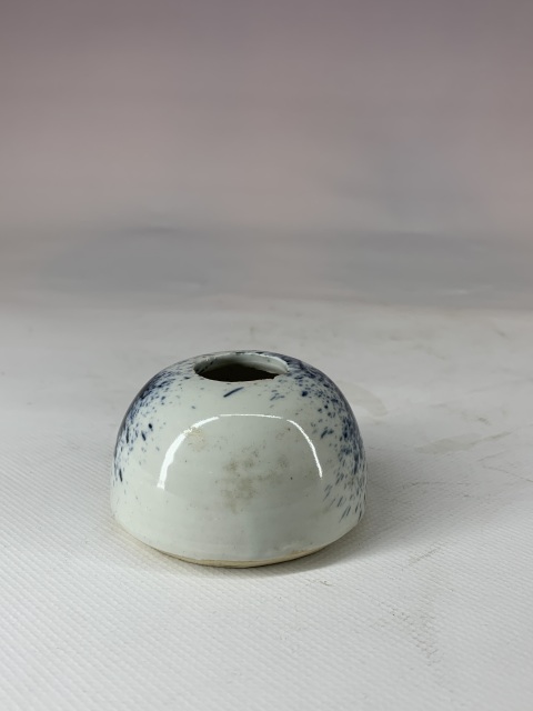 古玩陶瓷清中晚·青花水盂拍賣，當(dāng)前價(jià)格1688元