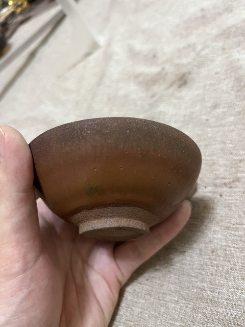 古玩陶瓷宋代建窯兔毫兜口盞拍賣，當前價格1500元