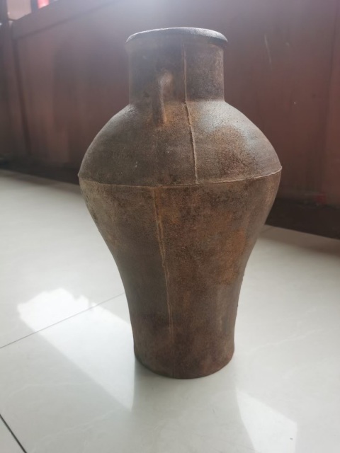 古玩雜項晚清民國鐵瓶拍賣,當前價格2000元