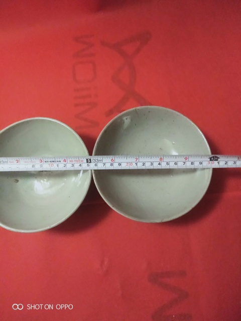古玩陶瓷青花喜字紋碗拍賣，當(dāng)前價(jià)格120元