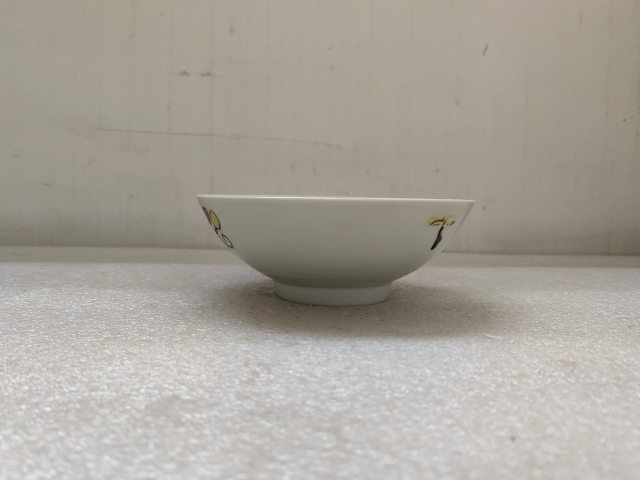 古玩陶瓷粉彩花卉紋碗拍賣，當前價格480元