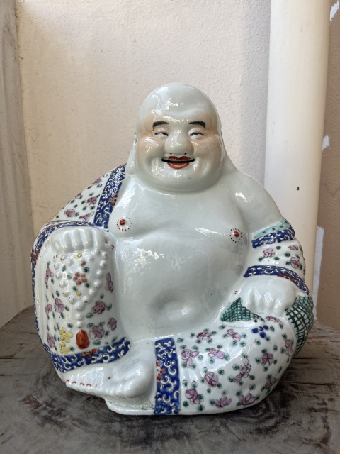 古玩陶瓷彌勒佛(大號)拍賣,當前價格7888元