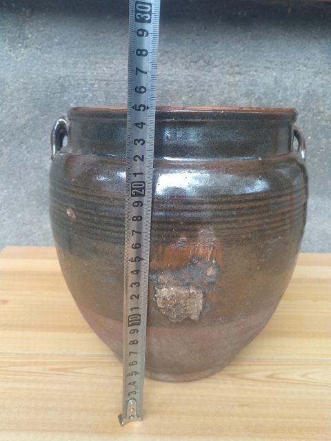 古玩陶瓷明末清初～定窯系窯變雙系罐拍賣，當前價格388元