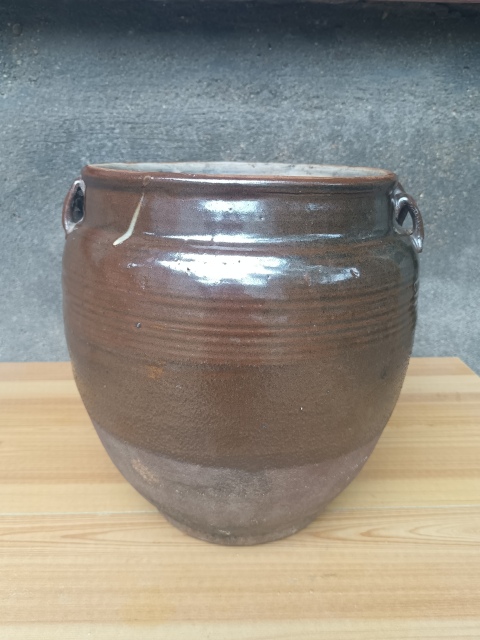 古玩陶瓷明末清初～定窯系窯變雙系罐拍賣，當前價格388元