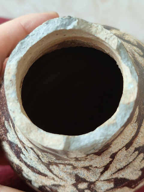 古玩陶瓷吉州窯彩繪花卉紋標本拍賣，當前價格3600元