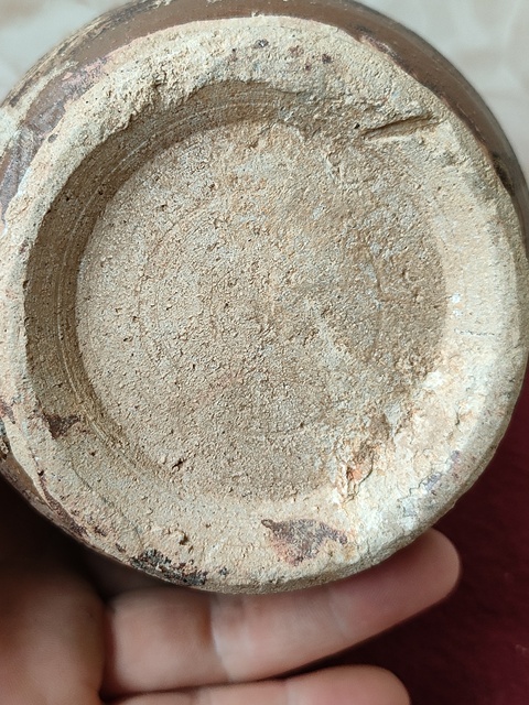 古玩陶瓷吉州窯彩繪花卉紋標本拍賣，當前價格3600元