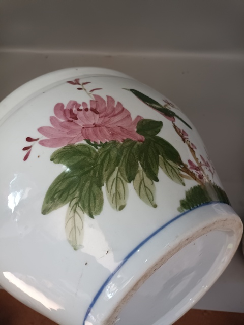 古玩陶瓷花鳥紋缸拍賣,當前價格0元