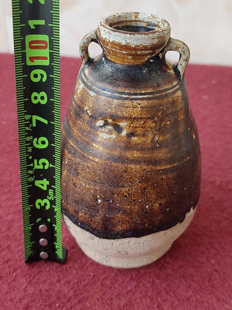 古玩陶瓷雙系瓶拍賣,當前價格1800元