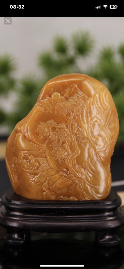 古玩雜項(xiàng)壽山田黃石擺件拍賣,當(dāng)前價(jià)格5888元