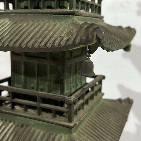 古玩雜項銅寶塔、佛塔拍賣，當前價格16000元