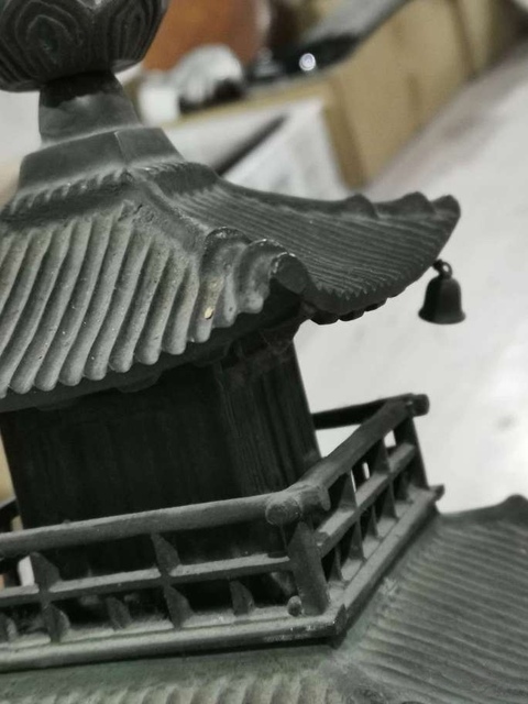 古玩雜項銅寶塔、佛塔拍賣，當前價格16000元