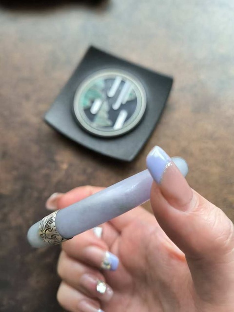 古玩玉器清糯冰種翡翠手鐲拍賣,當前價格5900元