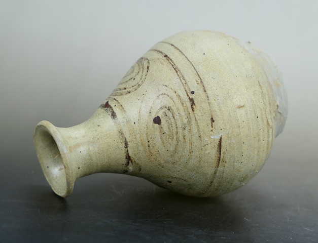 古玩陶瓷精品:元青花螺旋紋玉壺春瓶（瓶中皇后）拍賣，當前價格2980元