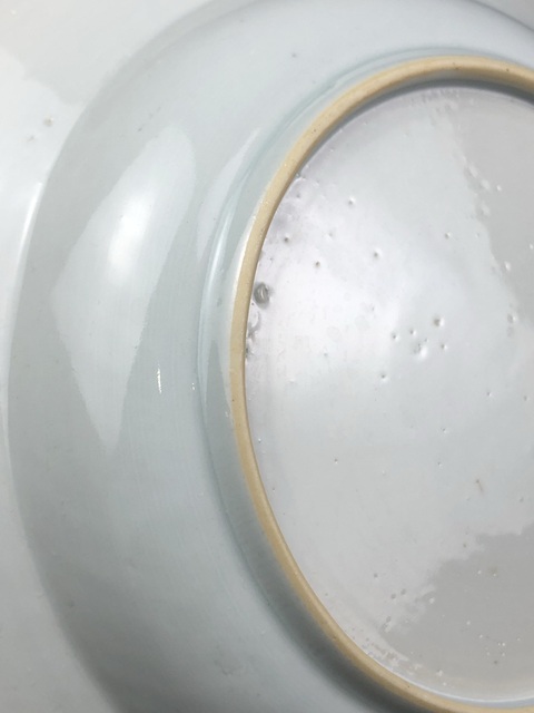 古玩陶瓷青花有鳳來(lái)儀盤(pán)拍賣(mài)，當(dāng)前價(jià)格980元