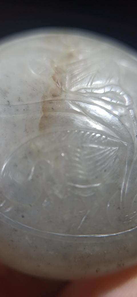 古玩玉器清代和田玉雕“蓋盒”拍賣，當前價格28000元