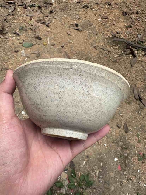 古玩陶瓷青白釉撇口碗拍賣,當前價格180元