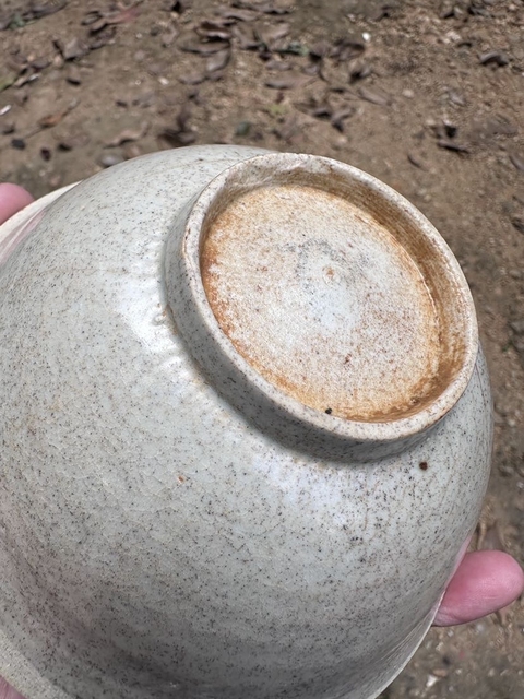 古玩陶瓷青白釉撇口碗拍賣,當前價格180元
