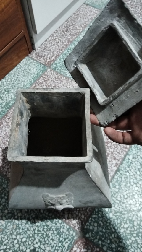 古玩陶瓷漢代輔首銜環(huán)灰陶坊（河北博物館同款）拍賣(mài)，當(dāng)前價(jià)格6500元