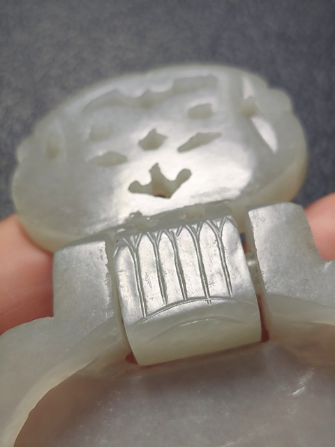 古玩玉器清代和田玉雕“提攜”拍賣，當前價格28000元