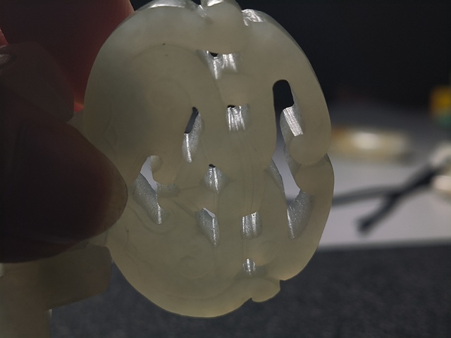 古玩玉器清代和田玉雕“提攜”拍賣，當前價格28000元