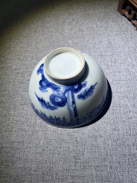 古玩陶瓷宋代刻花碗拍賣,當前價格550元