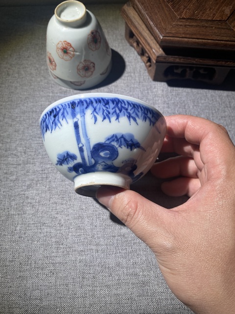 古玩陶瓷宋代刻花碗拍賣,當前價格550元