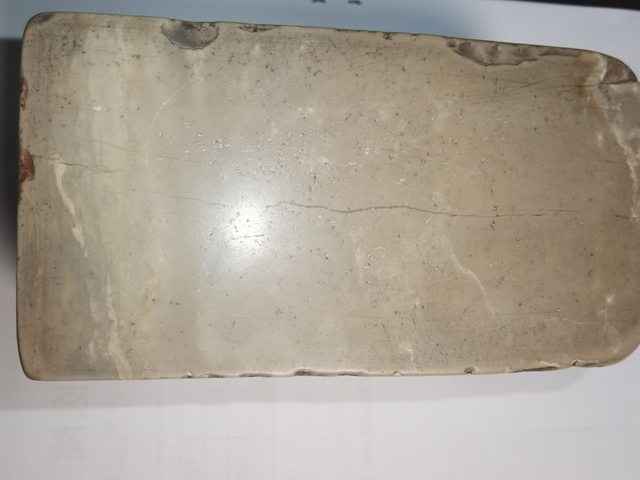 古玩雜項青田石帶邊款印章真品鑒賞圖