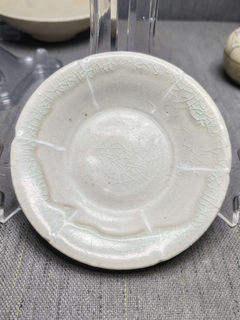 古玩陶瓷(已保真)(宋代精品)青白釉出筋葵口盤(收藏級別)拍賣,當前價格0元