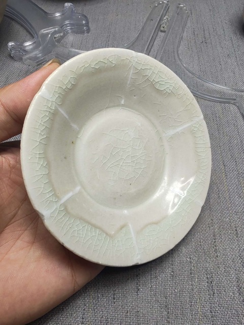 古玩陶瓷(已保真)(宋代精品)青白釉出筋葵口盤(收藏級別)拍賣,當前價格0元