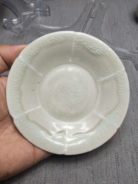 古玩陶瓷(已保真)(宋代精品)青白釉出筋葵口盤(收藏級別)拍賣,當前價格0元
